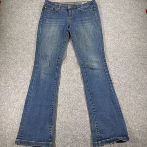 Converse‎ One Star Womens Bootcut Jeans Size 6 Medium Wash Denim Stretch 3205